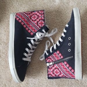 Embroidered Kim & Zozi Sneakers
